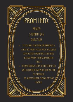 Prom Info 